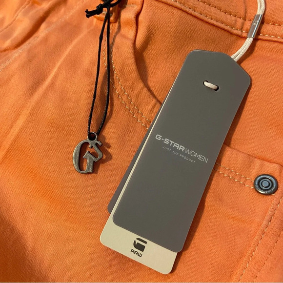 NWT G-Star Lynn Skinny in Orange size 26 - Picture 7 of 11